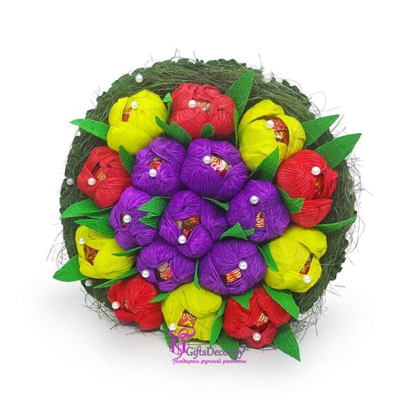 Buket iz konfet Krokus