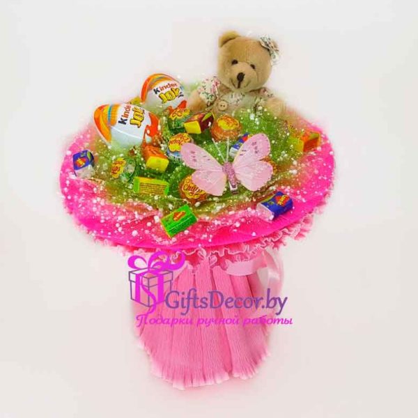 byket_kinder_mishka
