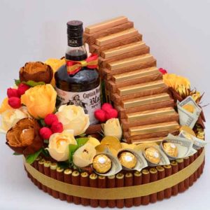 Подарки из конфет