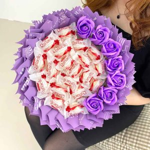Сладкий букет «Объятия Raffaello»